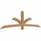 Ekena Millwork Davenport Timber Gable Bracket, Western Red Cedar, 96"W x 28"H x 3 1/2"D x 3 1/2"F, 7/12 Pitch GBW096X28X0404DAV00SWR - alternate 4